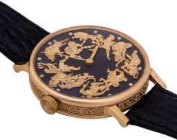 Серия  мужских наручных золотых часов представительского класса «Древний Рим»
