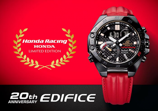 Хронограф Edifice в коллаборации с Honda Racing