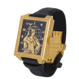 Золотые часы «Гермес» бог торговли и прибыли