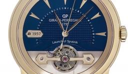 Уникальные часы в честь запуска спутника от Girard-Perregaux