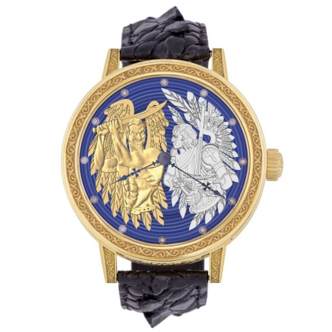 Первая в Украине коллекция кастомизированных золотых часов и украшений для бизнесменов класса Люкс о